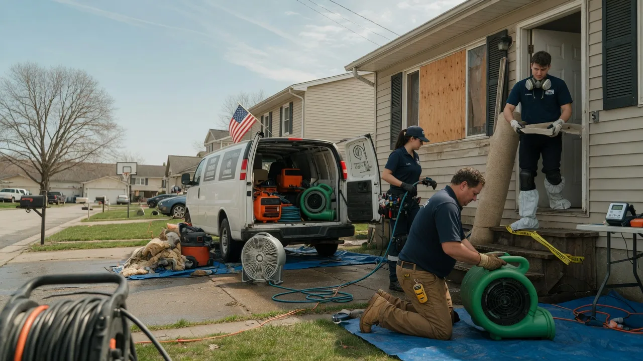 Water Damage Restoration in Lebanon, KS near me